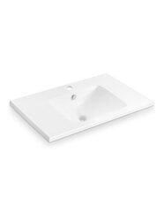 Bathco taisnstūra izlietne NUEVO MONTEVIDEO 81x46x17cm цена и информация | Для мойки | 220.lv