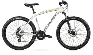 Велосипед Romet Rambler R6.3 26" 2022, белый/золотой цвет цена и информация | Велосипеды | 220.lv