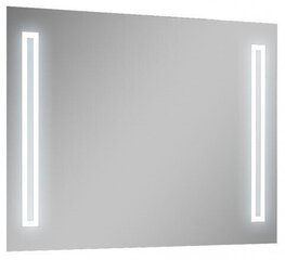 Elita KWADRO зеркало 80x60, LED цена и информация | Зеркала | 220.lv