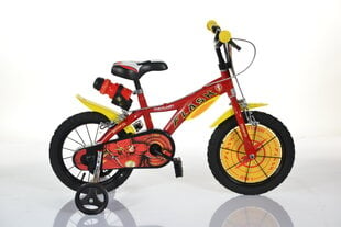 Velosipēds bērniem Dino bikes Flash 14", sarkans/dzeltens цена и информация | Велосипеды | 220.lv