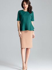 Женская юбка Lenitif 130966, коричневатая цена и информация | Юбка | 220.lv