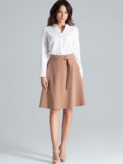 Женская юбка Lenitif 133238, коричневая цена и информация | Юбки | 220.lv