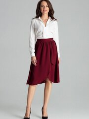 Женская юбка Lenitif 135866, красная цена и информация | Leather mini skirt xl | 220.lv