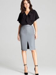 Женская юбка Lenitif 139340, серая цена и информация | Юбка | 220.lv