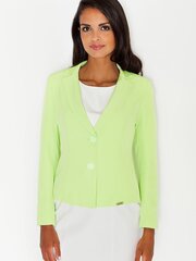 Пиджак женский Figl 43824, зеленый цена и информация | Женские пиджаки | 220.lv