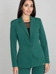 Пиджак женский Figl 111083, зеленый цена и информация | Женские пиджаки | 220.lv