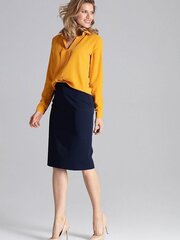 Женская блузка Figl M233, желтая цена и информация | Женские блузки, рубашки | 220.lv