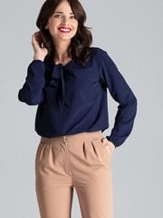 Женская блузка Lenitif, синяя цена и информация | Женские блузки, рубашки | 220.lv