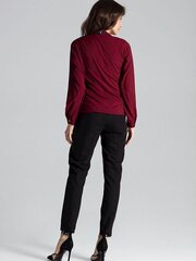 Женская блузка Lenitif, красная цена и информация | Женские блузки, рубашки | 220.lv