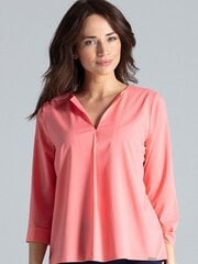 Blūze sievietēm Lenitif, rozā цена и информация | Женские блузки, рубашки | 220.lv