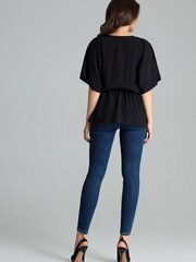 Женская блузка Lenitif 135851, черная цена и информация | Женские блузки, рубашки | 220.lv
