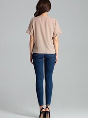 Женская блузка Lenitif 135903, коричневая цена и информация | Женские блузки, рубашки | 220.lv