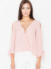 Блузка женская Figl 60695, розовая цена и информация | Женские блузки, рубашки | 220.lv