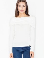 Блузка для женщин Figl 60720, белая цена и информация | Женские блузки, рубашки | 220.lv