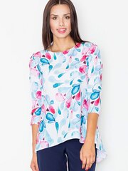 Блузка для женщин Figl 62969, белый цвет цена и информация | Женские блузки, рубашки | 220.lv