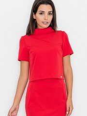 Женская блузка Figl, красная цена и информация | Женские блузки, рубашки | 220.lv