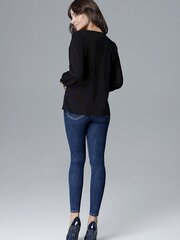 Женская блузка Lenitif, черная цена и информация | Женские блузки, рубашки | 220.lv
