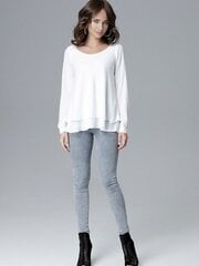 Женская блузка Lenitif, белая цена и информация | Женские блузки, рубашки | 220.lv