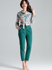 Женские брюки Lenitif 130968, зеленые цена и информация | Брюки | 220.lv