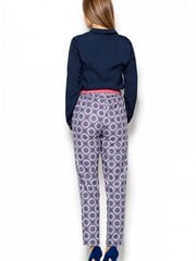 Женские брюки Katrus 48301, 77016, синие цена и информация | Брюки | 220.lv