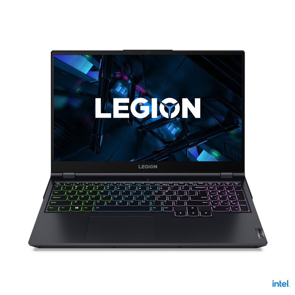 Lenovo Legion 5 15ITH6H i7-11800H 15.6" FHD IPS 300nits AG 165Hz 16GB DDR4 3200 SSD512 NVMe GeForce RTX 3060 6GB LAN NoOS Phantom Blue/ Shadow Black Portatīvais dators цена и информация | Portatīvie datori | 220.lv