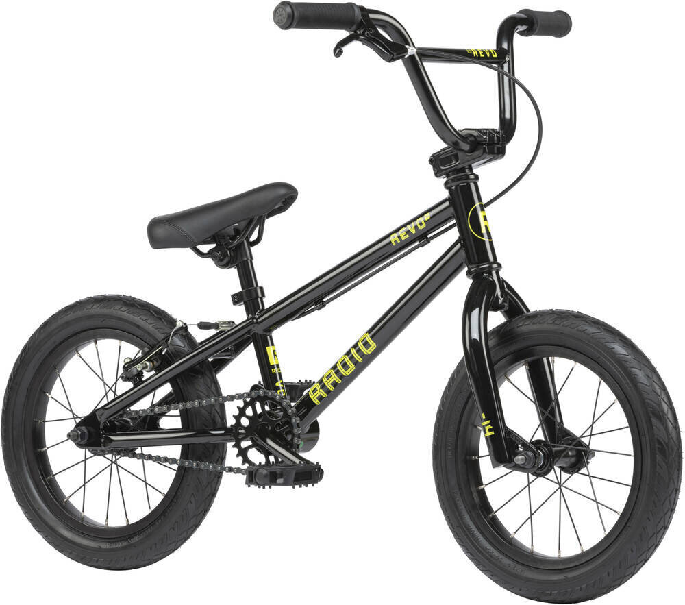 Velosipēds Radio Revo 14 "2021 BMX Freestyle, melns cena un informācija | Velosipēdi | 220.lv