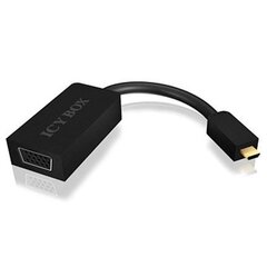 Icy Box AC503 HDMI (Micro D-Type) to VGA adapter cena un informācija | Adapteri un USB centrmezgli | 220.lv