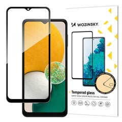 Wozinsky Super Tough Full Glue rūdīts stikliņš Samsung Galaxy A13, melns cena un informācija | Ekrāna aizsargstikli | 220.lv
