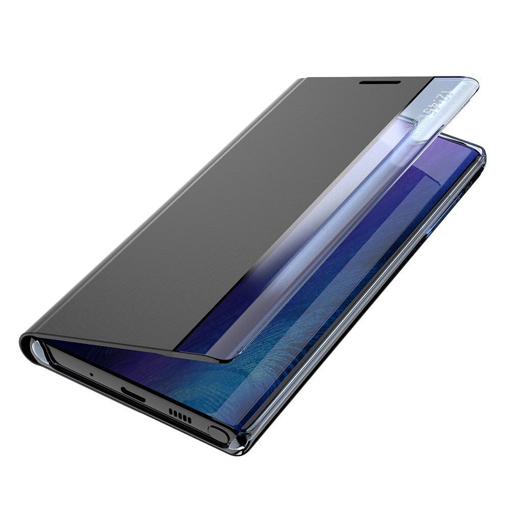 Telefona vāciņš Sleep Bookcase Type ar viedo logu priekš Samsung Galaxy A32 5G / A13 5G, zils cena un informācija | Telefonu vāciņi, maciņi | 220.lv
