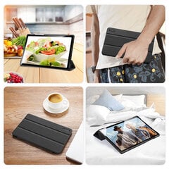 DUX DUCIS Domo salokāms vāciņš planšetdatoram ar Smart Sleep funkcijas statīvu Samsung Galaxy Tab A8 10.5" 2021, melns cena un informācija | Somas, maciņi | 220.lv