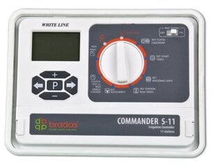 Электронный контроллер орошения Bradas White Line цена и информация | Оборудование для полива | 220.lv