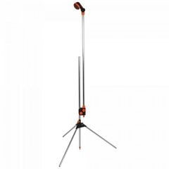 Dārza duša ar statīvu Bradas BLACK LINE, 150-210 cm цена и информация | Садовые сараи, дровницы | 220.lv