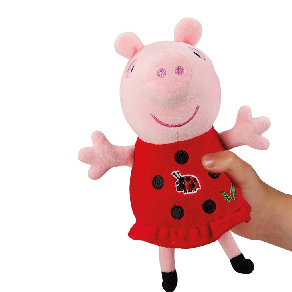 Plīša rotaļlieta Cūciņa Pepa (Peppa Pig), 20 cm cena un informācija | Mīkstās (plīša) rotaļlietas | 220.lv