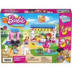 Konstruktors Lelles Barbie lauksaimnieku tirgus Mega Construx, HDJ85 cena un informācija | Konstruktori | 220.lv