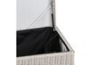 Dārza kaste spilveniem un darbarīkiem Lorca 1037 L, balta цена и информация | Komposta kastes un āra konteineri | 220.lv