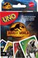 UNO kārtis Juras laikmeta parks Jurassic World, GXD72 cena un informācija | Galda spēles | 220.lv