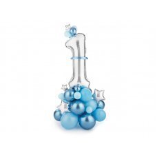 Букет из воздушных шаров, синий, 90х140см цена и информация | Шарики | 220.lv