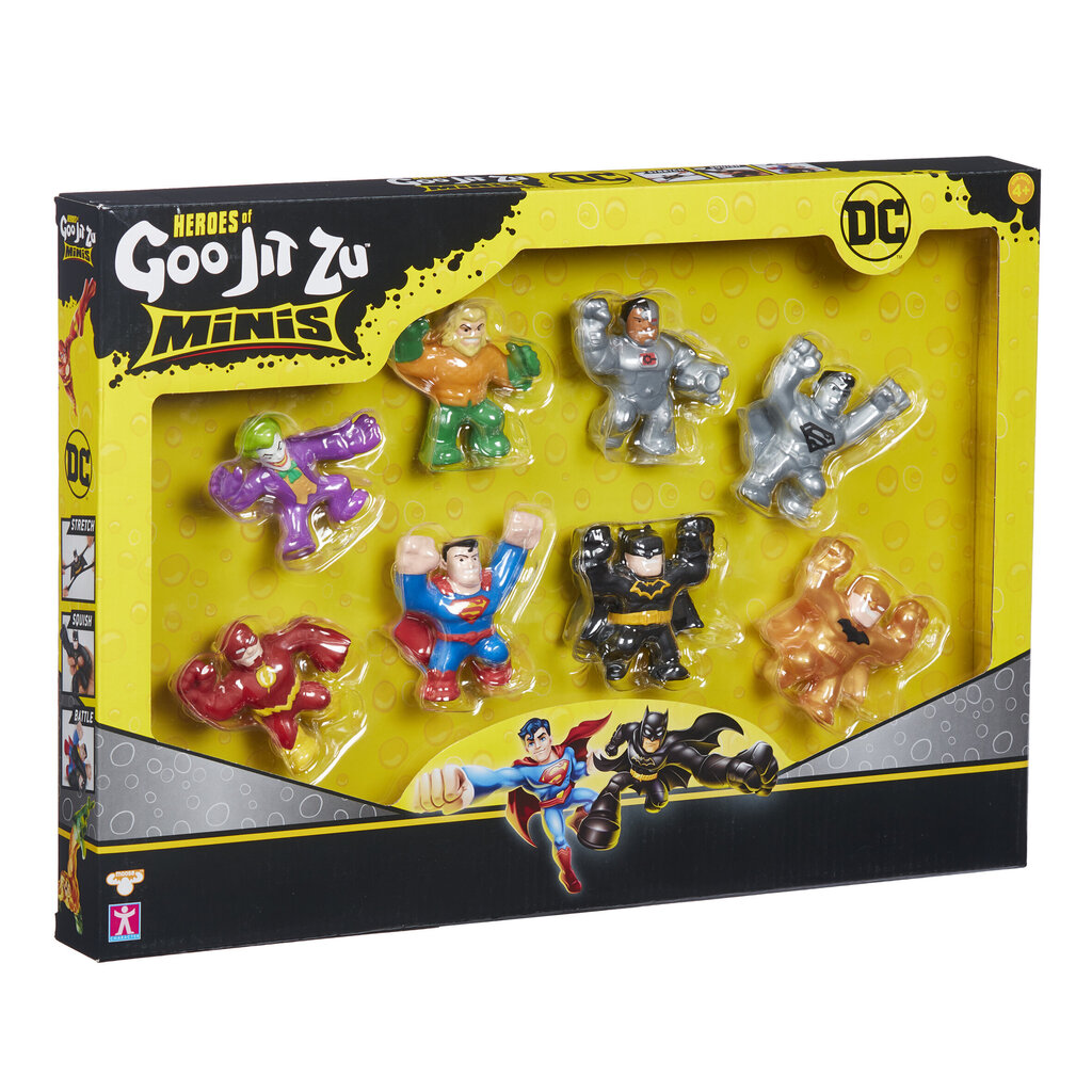 Набор минифигурок Heroes Of Goo Jit Zu DC, 8 шт. цена | 220.lv