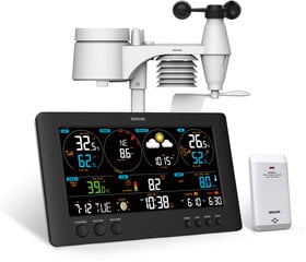 Профессиональная метеостанция Sencor SWS 12500 WIFI, 7 в 1 цена и информация | Метеорологические станции, термометры | 220.lv