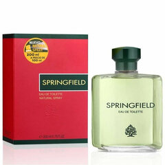 Smaržas Springfield EDT (200 ml) cena un informācija | Vīriešu smaržas | 220.lv