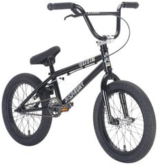 Academy Origin 16 "2021 BMX Freestyle velosipēds, spīdīgi melns / pulēts cena un informācija | Velosipēdi | 220.lv