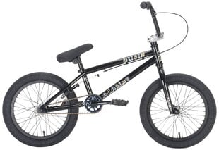 Велосипед Academy Origin 16 "2021 BMX для фристайла, черный глянец / полированный цена и информация | Велосипеды | 220.lv