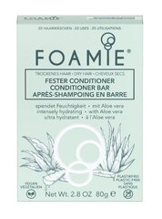 Cietais kondicionieris samazina matu lūšanu Foamie Conditioner Bar Aloe Vera Much (for dry hair) cena un informācija | Matu kondicionieri, balzāmi | 220.lv