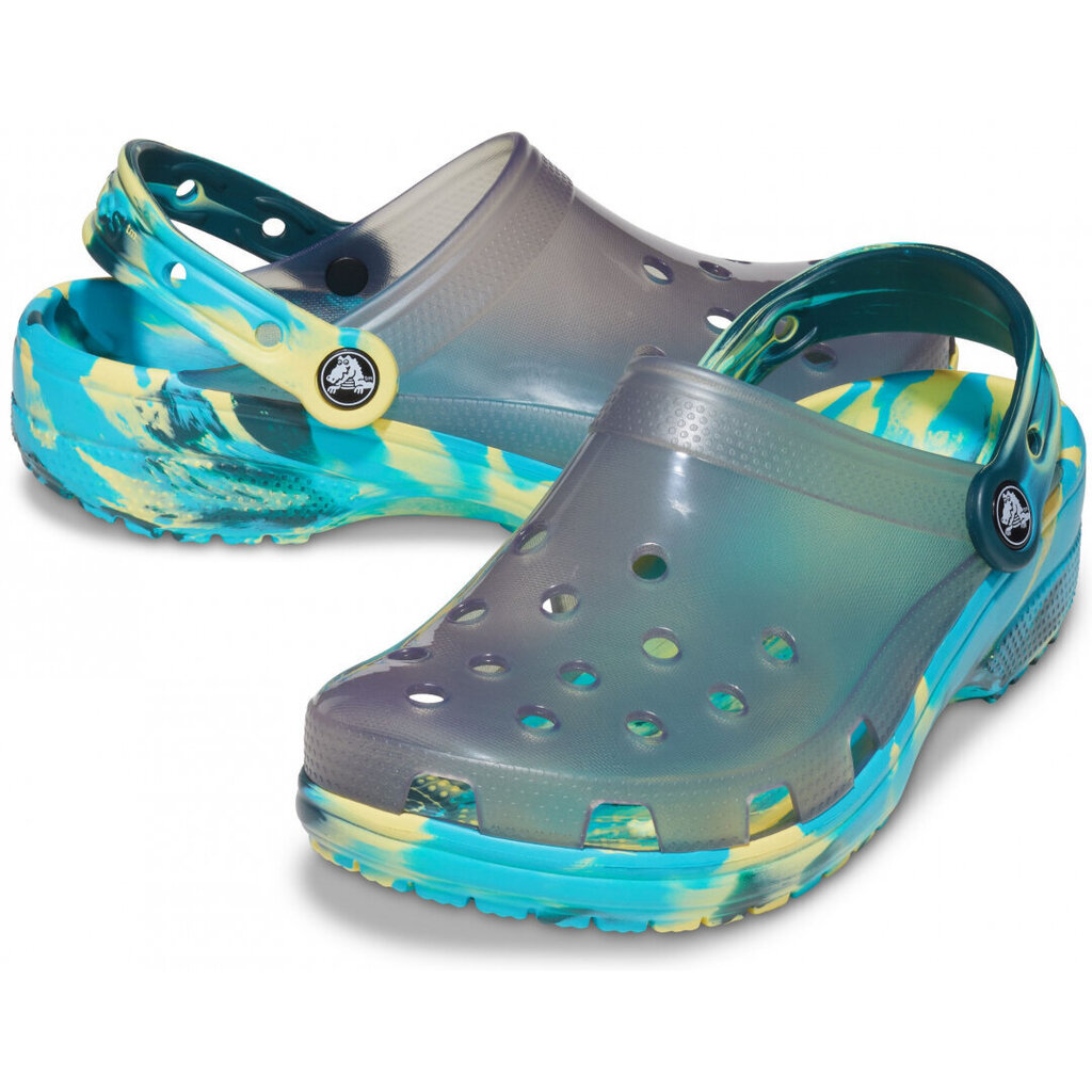 Apavi sievietēm Crocs™ Classic Translucent Marbled Clog 147026 cena un informācija | Iešļūcenes, čības sievietēm | 220.lv