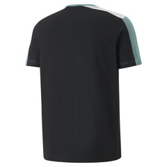 Puma T-Krekli Ess+ Block Tee Black Mint 847426 50 cena un informācija | Vīriešu T-krekli | 220.lv