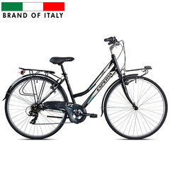 ESPERIA 28" 6300 ALU 46 6V TZ50 melns cena un informācija | Velosipēdi | 220.lv