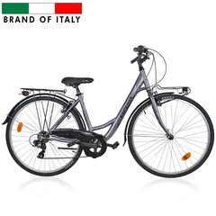 Велосипед ESPERIA 28" 6500 46 6V TZ50, серый цена и информация | Велосипеды | 220.lv