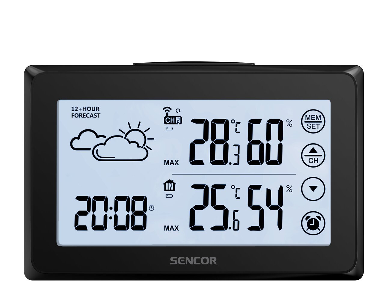 Meteoroloģiskā stacija Sencor SWS 2850 cena | 220.lv