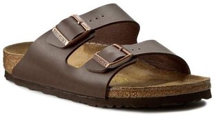 Обувь Birkenstock Arizona BF / Dark Brown / Regular Fit цена и информация | Мужские шлепанцы, босоножки | 220.lv