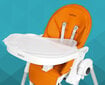 Peg Perego daudzfunkcionāls barošanas krēsls Prima Pappa Follow me, Arancia cena un informācija | Barošanas krēsli | 220.lv